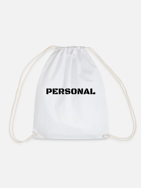 PERSONAL - Turnbeutel - Weiß