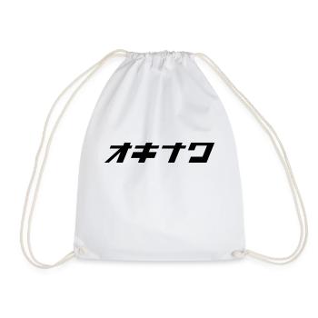 Okinawa - Drawstring Bag - white - Front