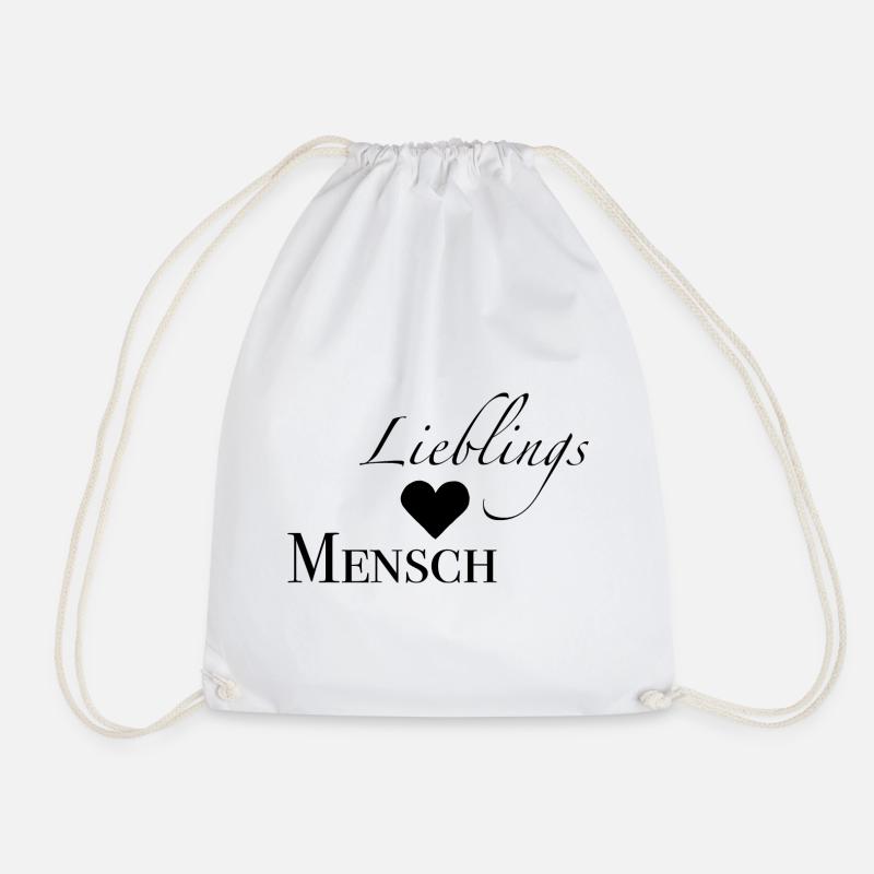 Lieblingsmensch - Turnbeutel - Weiß