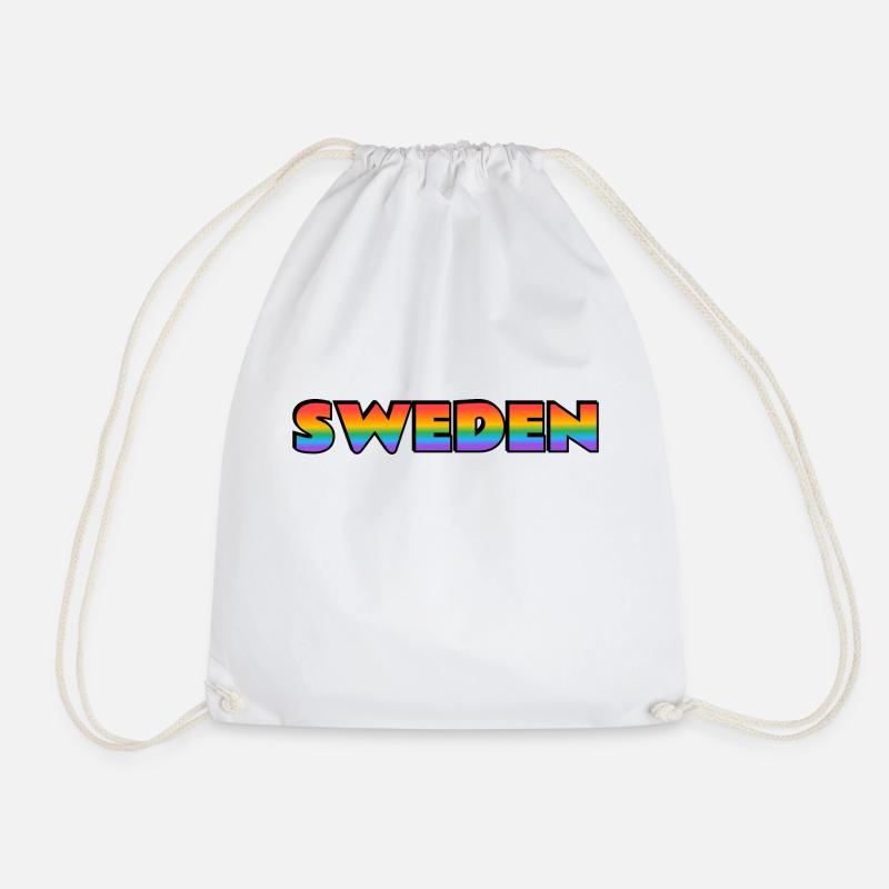 Schwules Schweden - Turnbeutel - Weiß