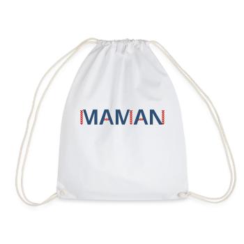 Idée cadeau maman - Sac de sport léger - blanc - Devant