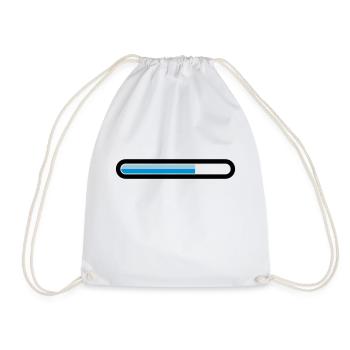 téléchargement - Sac de sport léger - blanc - Devant