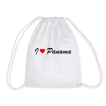 Panama - Drawstring Bag - white - Front