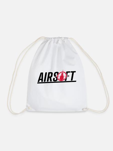 Airsoft - Turnbeutel - Weiß