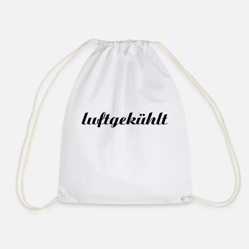 .luftgekühlt - Turnbeutel - Weiß
