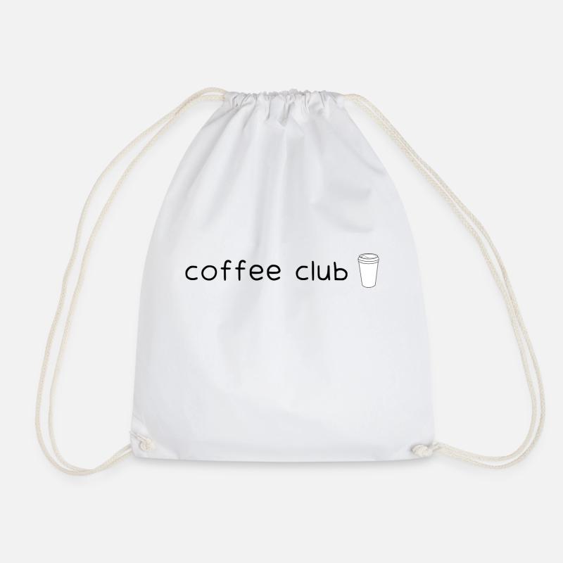 coffee club - Kaffee - Turnbeutel - Weiß