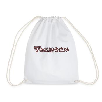 Talahon - Drawstring Bag - white - Front