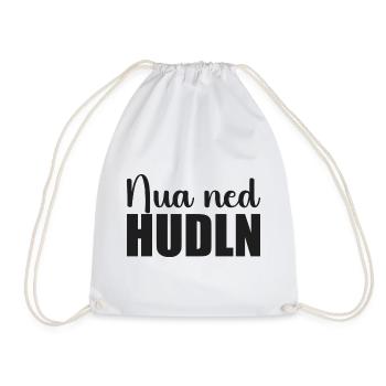 NUA NED HUDLN DIALECTE BAVAROIS AUTRICHIEN - Sac de sport léger - blanc - Devant