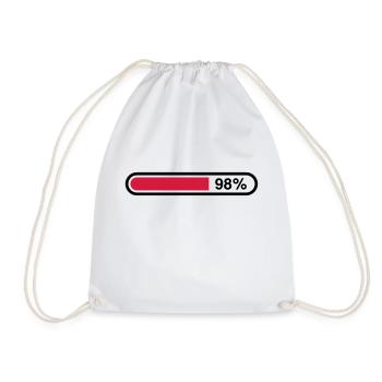 loading_bar__1f2 - Sac de sport léger - blanc - Devant