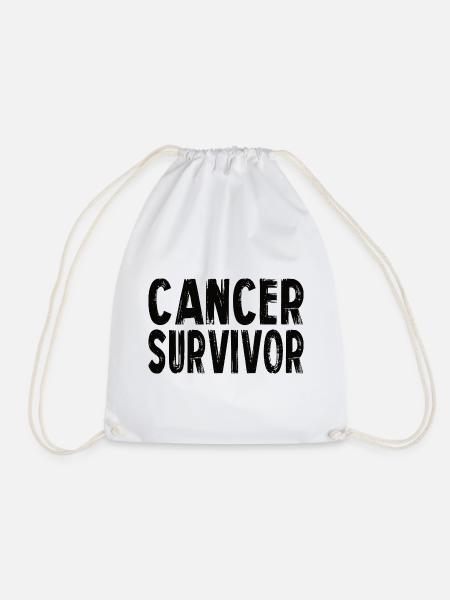 Cancer Survivor - Turnbeutel - Weiß