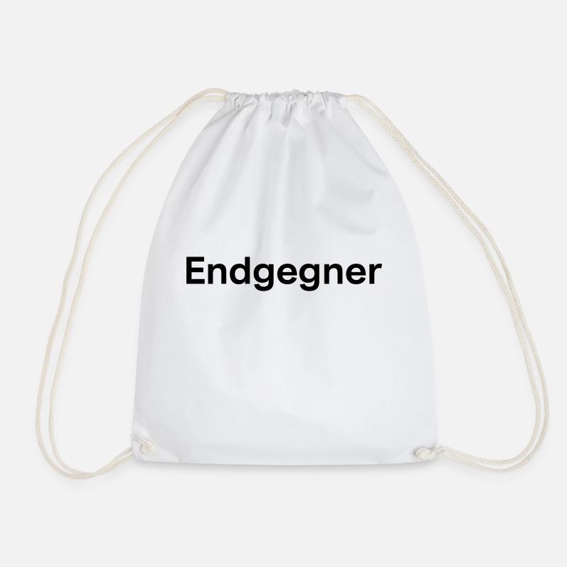 Endgegner - Turnbeutel - Weiß