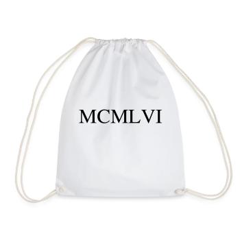 1956 - Drawstring Bag - white - Front
