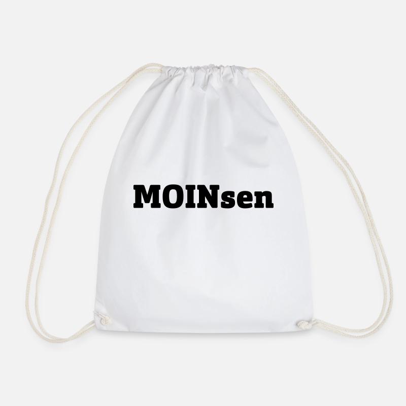 Moinsen Moin - Turnbeutel - Weiß