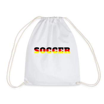 Fußball Football - Sac de sport léger - blanc - Devant