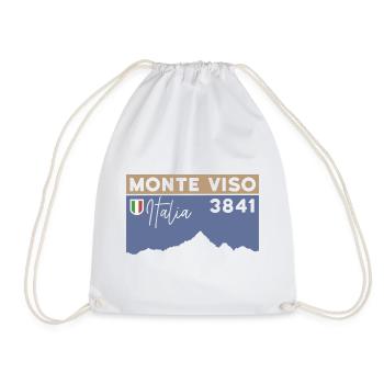 Monte Viso Randonnée Monviso Ascension Arête Est - Sac de sport léger - blanc - Devant