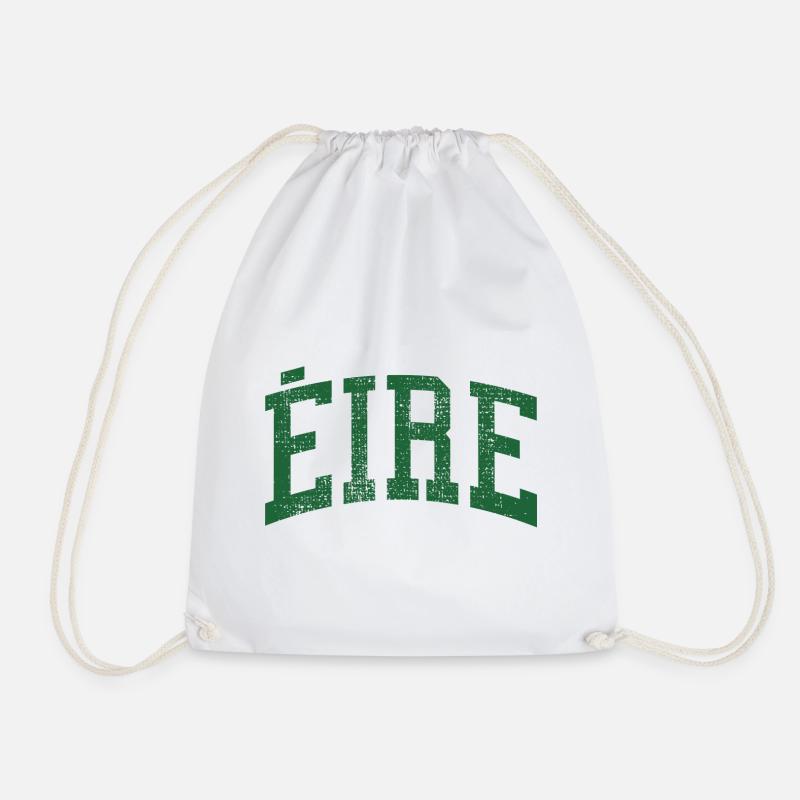 Ireland Eire St Patricks Day - Drawstring Bag - white