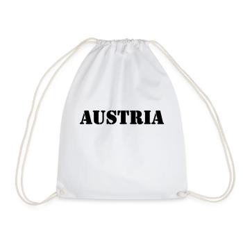 AUSTRIA - Turnbeutel - Weiß - Vorne
