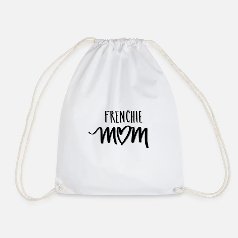Frenchie maman Bouledogue Français Bouledogue Français - Sac de sport léger - blanc