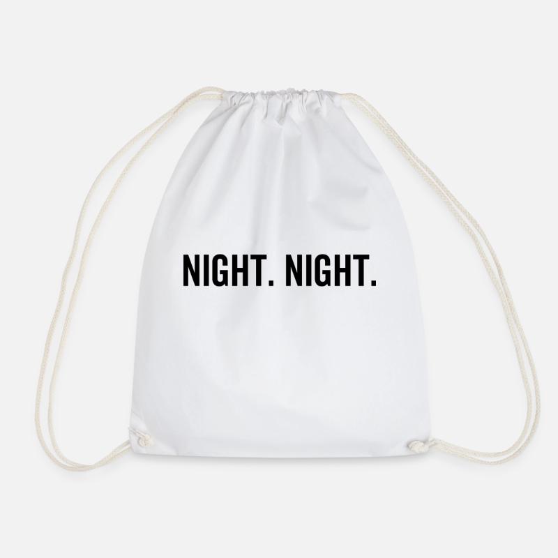 Nuit Nuit - Sac de sport léger - blanc