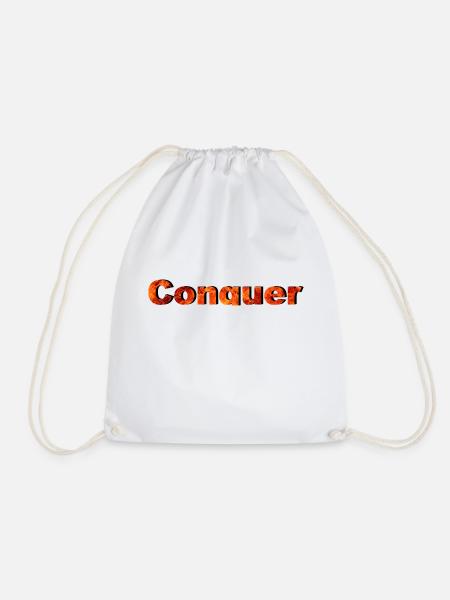 Conquer - Turnbeutel - Weiß
