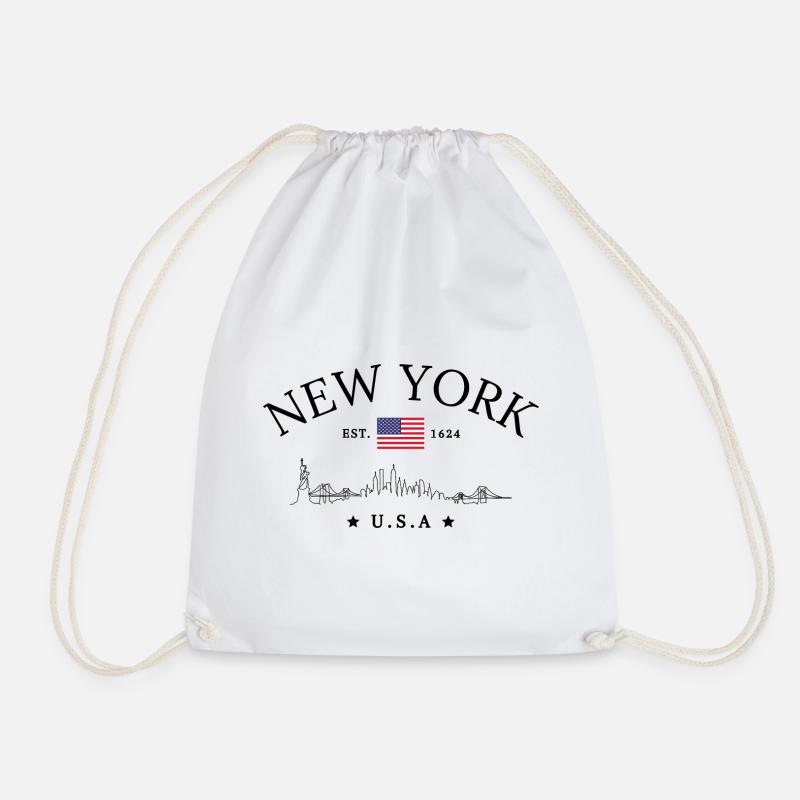 New York Est.1624 Classic - Turnbeutel - Weiß