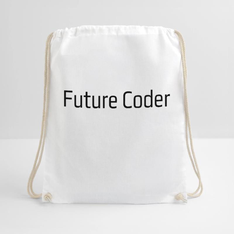Future Coder Drawstring Bag