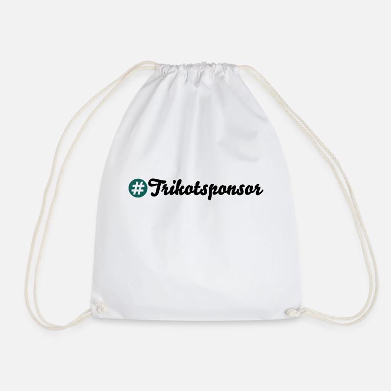 Trikotsponsor - Turnbeutel - Weiß
