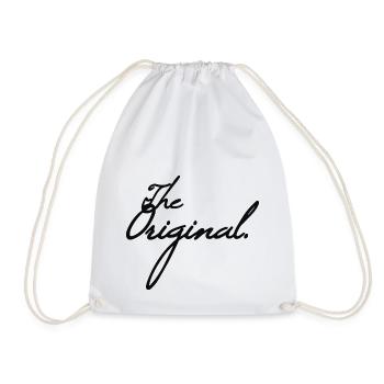 THE ORIGINAL - Drawstring Bag - white - Front