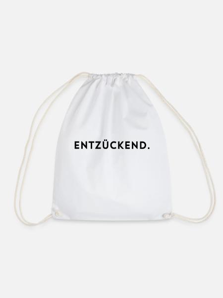 Entzückend - Turnbeutel - Weiß