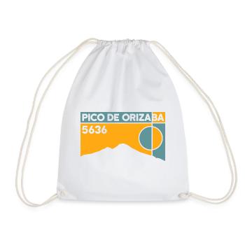 Pico De Orizaba Citlaltépetl Besteigung Mexico - Turnbeutel - Weiß - Vorne