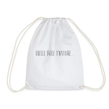 Drôle d'histoire... - Sac de sport léger - blanc - Devant