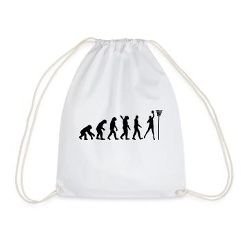 Équipe de basket-ball de basket-ball Evolution - Sac de sport léger - blanc - Devant