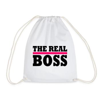 The real boss - Sac de sport léger - blanc - Devant