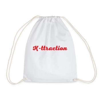 K-ttraction Designed for you - Turnbeutel - Weiß - Vorne
