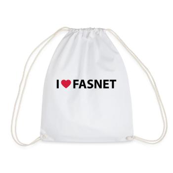Fasnet - Turnbeutel - Weiß - Vorne