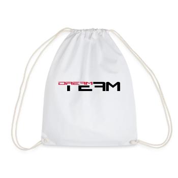 Amis de texte écrit paire équipe de rêve de sport - Sac de sport léger - blanc - Devant