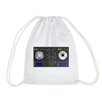 Platin DJ - Turnbeutel - Weiß - Vorne