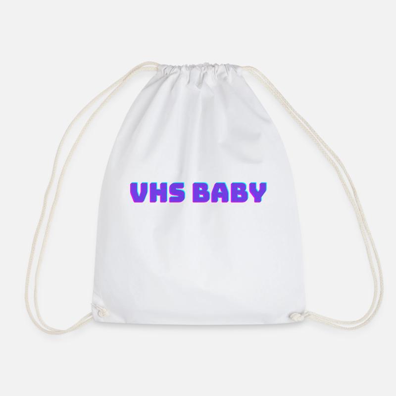 VHS Baby - Turnbeutel - Weiß