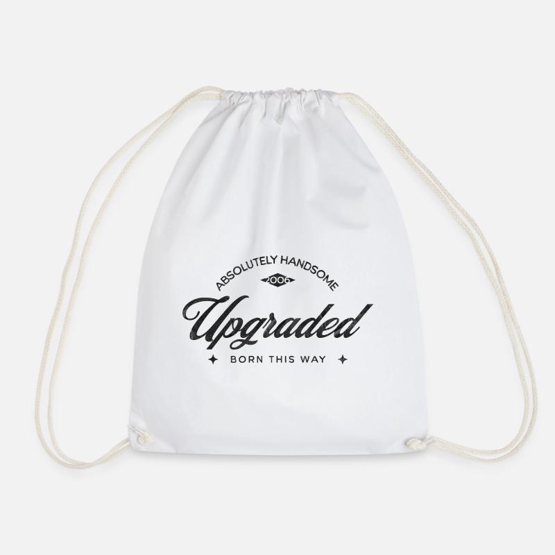 Birthday Vintage 2006 - Upgraded 20 - Drawstring Bag - white