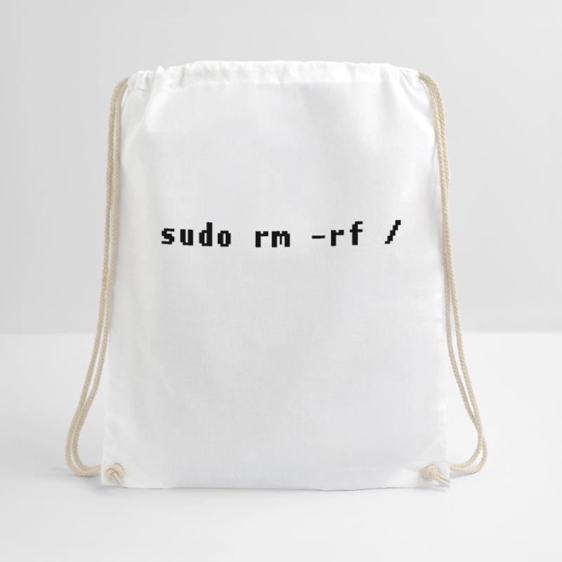 Conception drôle d'admin de Linux Sac de sport léger