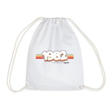 1982 Die Geburt der Legenden - Turnbeutel - Weiß - Vorne