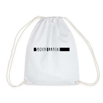 Leader Squad Strip Team - Drawstring Bag - white - Front