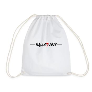 Malle 2025 - Sac de sport léger - blanc - Devant