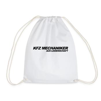 Funny Mechanic Saying Car Mechanics Gift - Drawstring Bag - white - Front