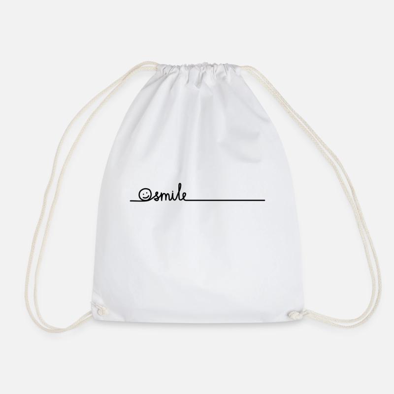 Smile - Sac de sport léger - blanc