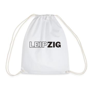 Leipzig - Drawstring Bag - white - Front