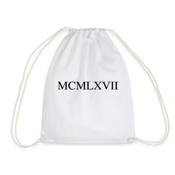 1967 - Drawstring Bag - white - Front