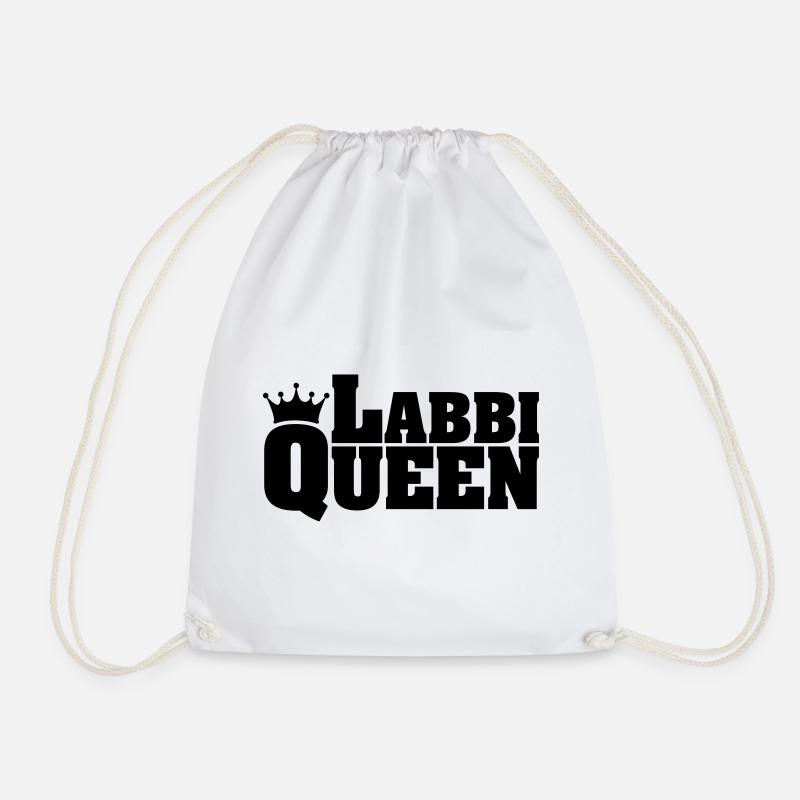 LABBI QUEEN Labrador Retriever Wilsigns - Turnbeutel - Weiß