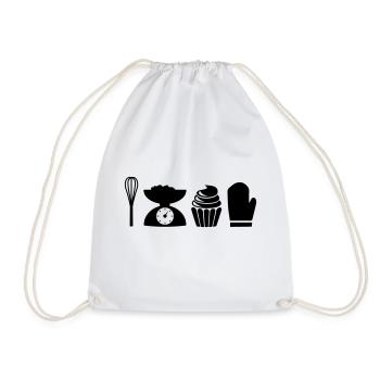 iconbaking - Sac de sport léger - blanc - Devant