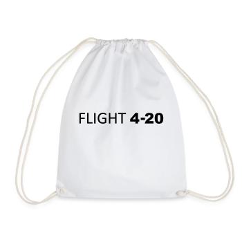 Flight 420 - Turnbeutel - Weiß - Vorne